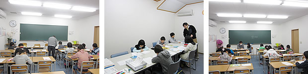 小学生クラスの授業風景